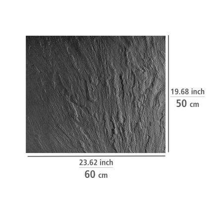 WENKO 2713550100 - Protetor de bancada SLATE 60x50 cm multicolorido