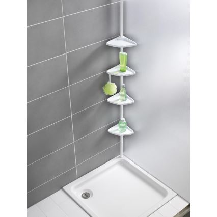 WENKO 3201010100 - Elemento de canto COMPACT 26x195 cm branco