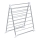 WENKO 3772020100 - Varal PROFI 65x150 cm aço inoxidável/prateado/branco