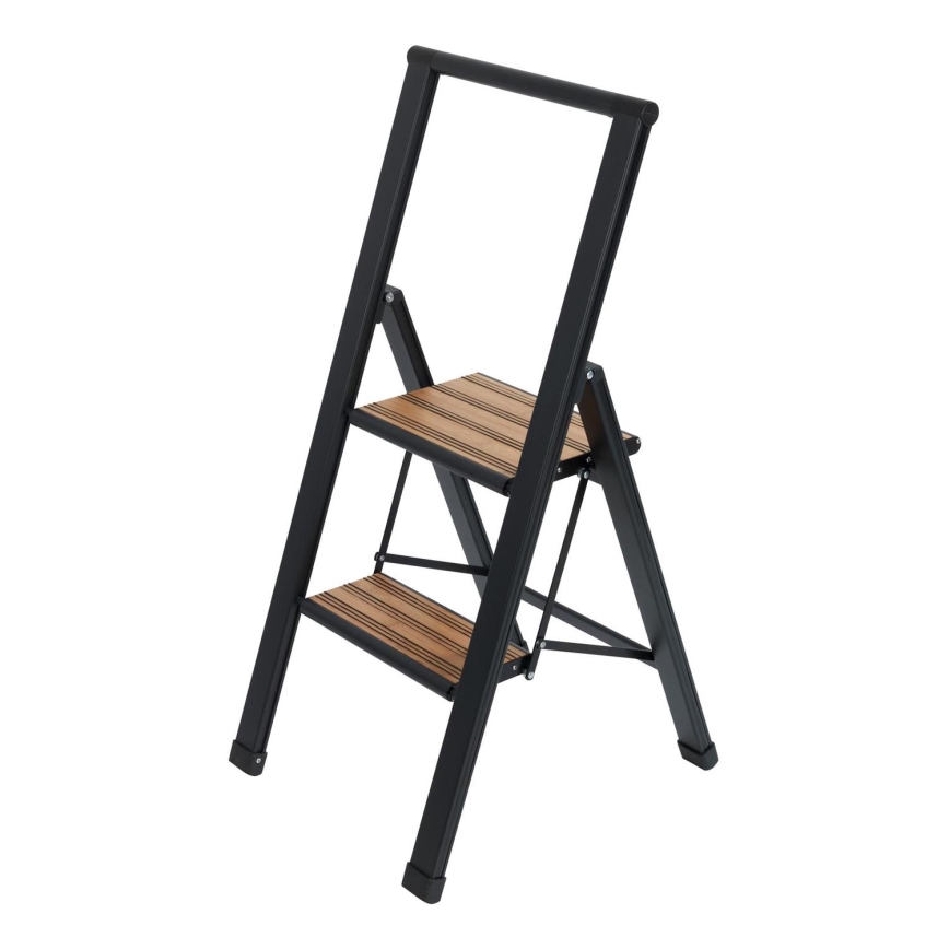 WENKO 50482100 - Escadote ALU-DESIGN 44x101 cm preto