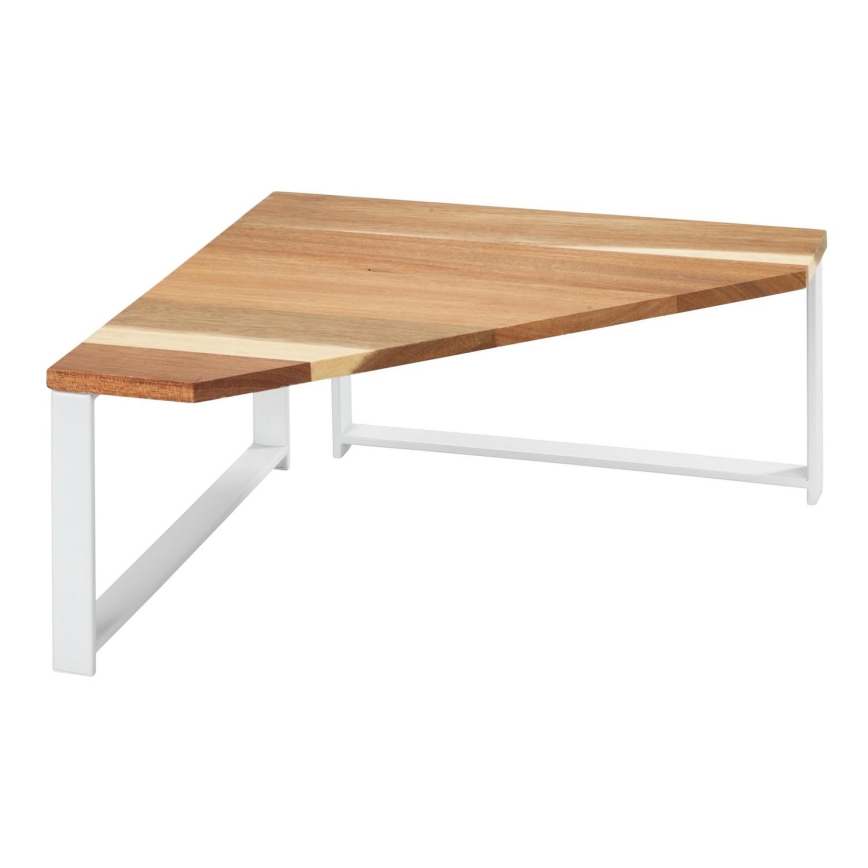 WENKO 53026100 - Prateleira LOUISA 30x30 cm branca/castanha