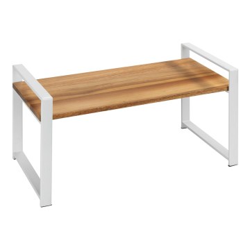 WENKO 53027100 - Prateleira LOUISA 40x20 cm branca/castanha