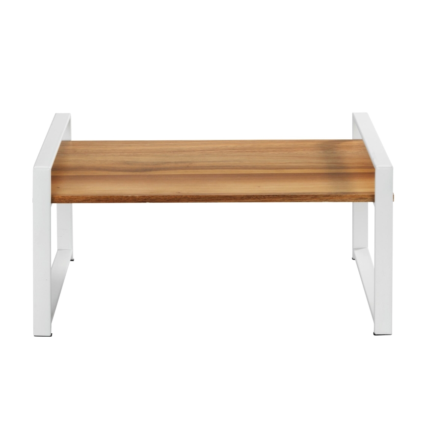 WENKO 53027100 - Prateleira LOUISA 40x20 cm branca/castanha
