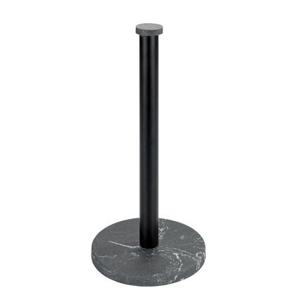 WENKO 53212100 - Suporte para panos de cozinha 15x32 cm preto