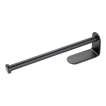 WENKO 53214100 - Suporte para rolo NIO 27,5x7 cm preto