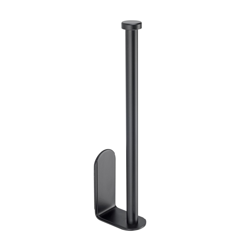 WENKO 53214100 - Suporte para rolo NIO 27,5x7 cm preto