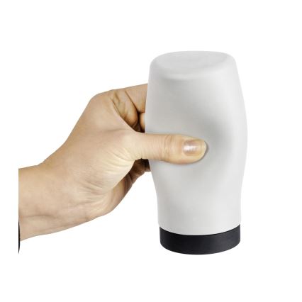 WENKO 54670100 - Dispensador EASY SQUEEZ-E 6x14 cm branco/preto
