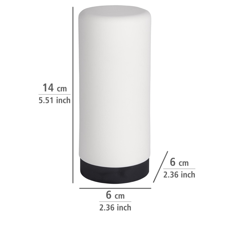 WENKO 54670100 - Dispensador EASY SQUEEZ-E 6x14 cm branco/preto