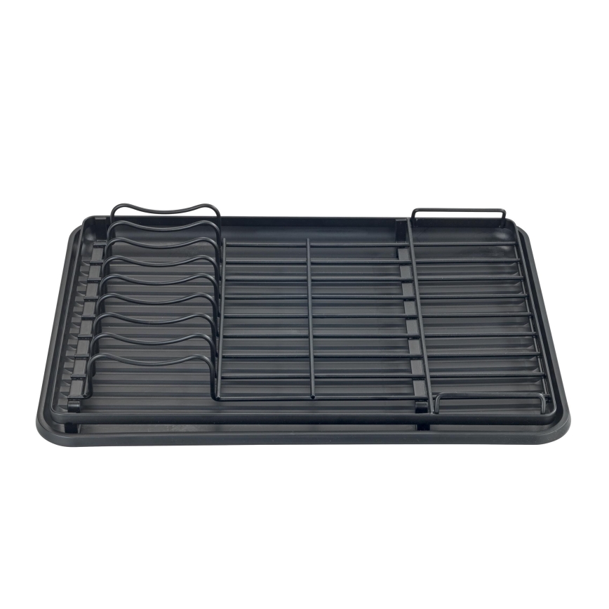 WENKO 54798100 - Escorredor de louça AMY 42,5 x 31,5 cm preto