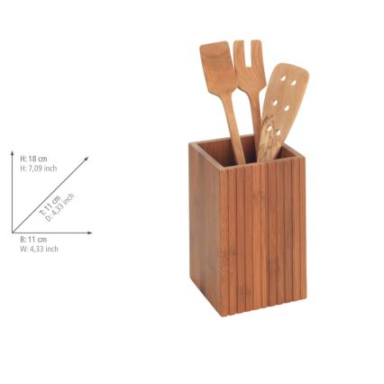 WENKO 54941100 - Suporte MERA 11x18 cm castanho