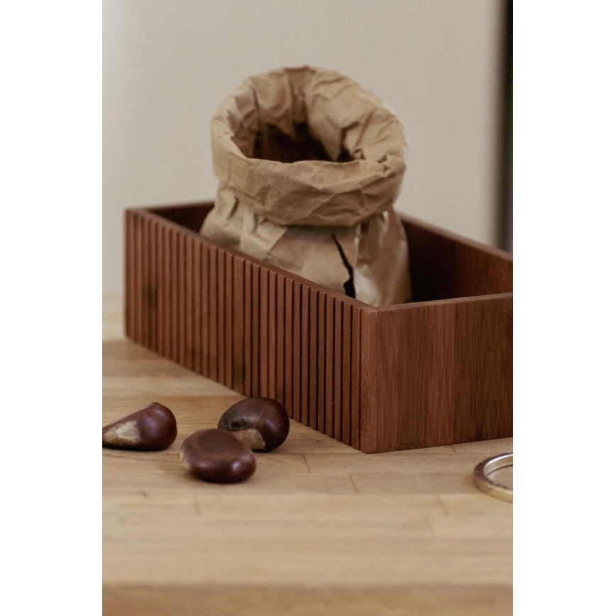 WENKO 54943100 - Caixa MERA 30x15 cm castanha
