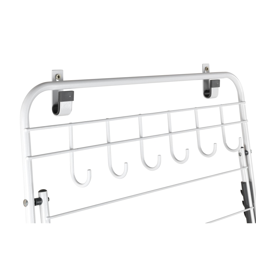 WENKO 63010800 - Estendal de roupa 51x142 cm branco/cinzento