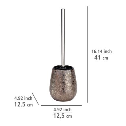 WENKO 69109800 - Conjunto para casa de banho MARRAKESH 12,5x41 cm castanho