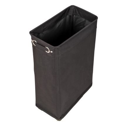 WENKO 69737800 - Cesto para roupa CORNO 18,5x60 cm preto