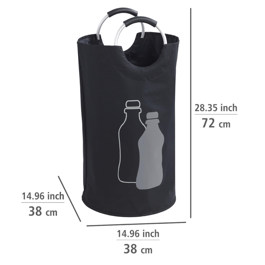 WENKO 69767800 - Saco JUMBO 38x72 cm preto