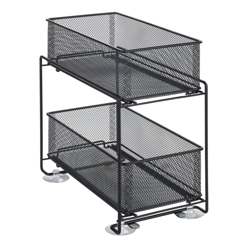 WENKO 69768800 - Suporte para tomada GIOMA 35x33,5 cm preto