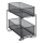WENKO 69768800 - Suporte para tomada GIOMA 35x33,5 cm preto