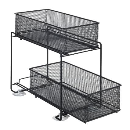 WENKO 69768800 - Suporte para tomada GIOMA 35x33,5 cm preto