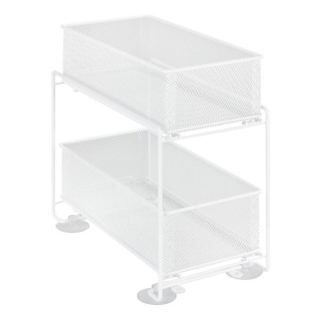 WENKO 69769800 - Suporte GIOMA 35x33,5 cm branco