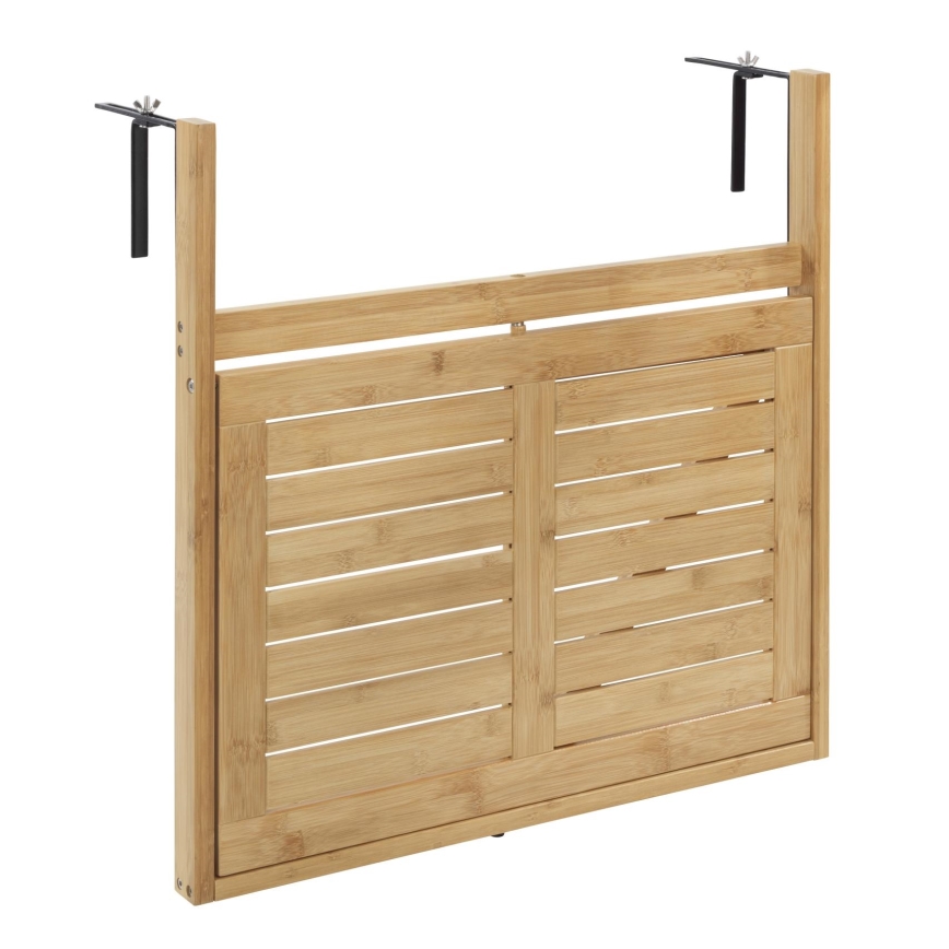WENKO 69806800 - Mesa WAIKIKI 64x65 cm branca/castanha