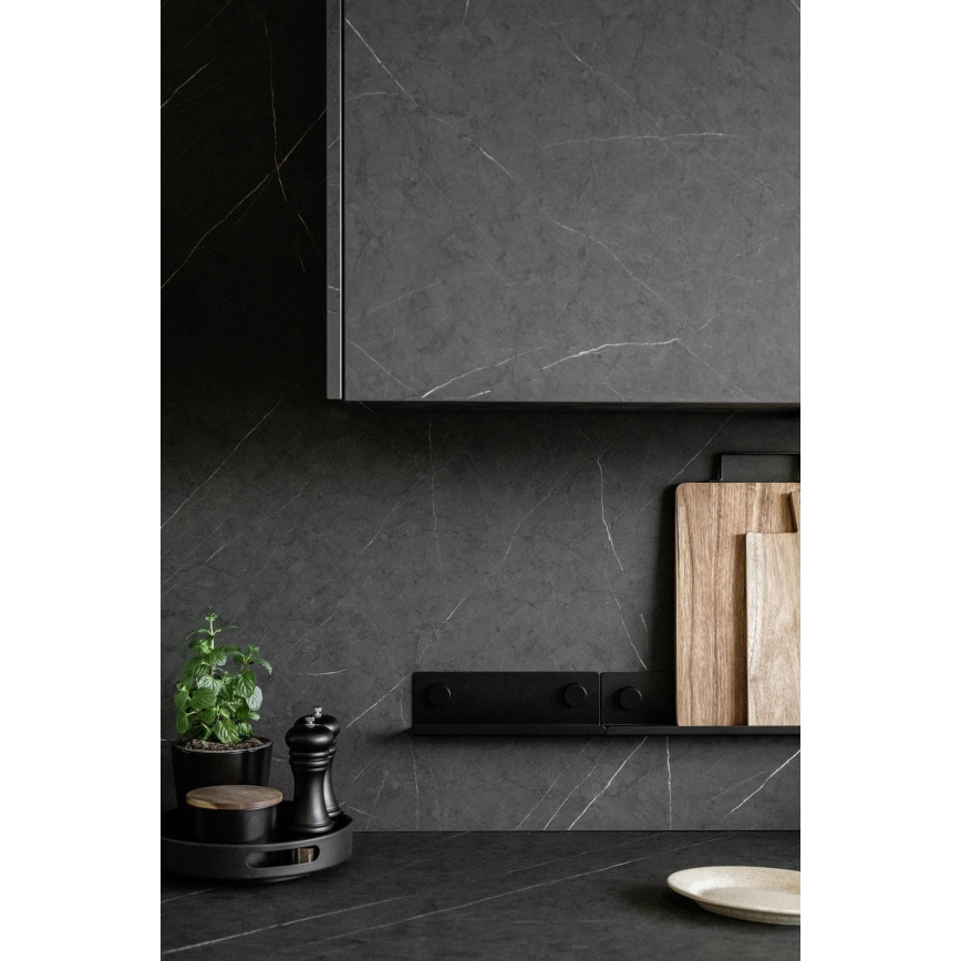 WENKO 71145800 - Suporte JET 25x7,5 cm preto