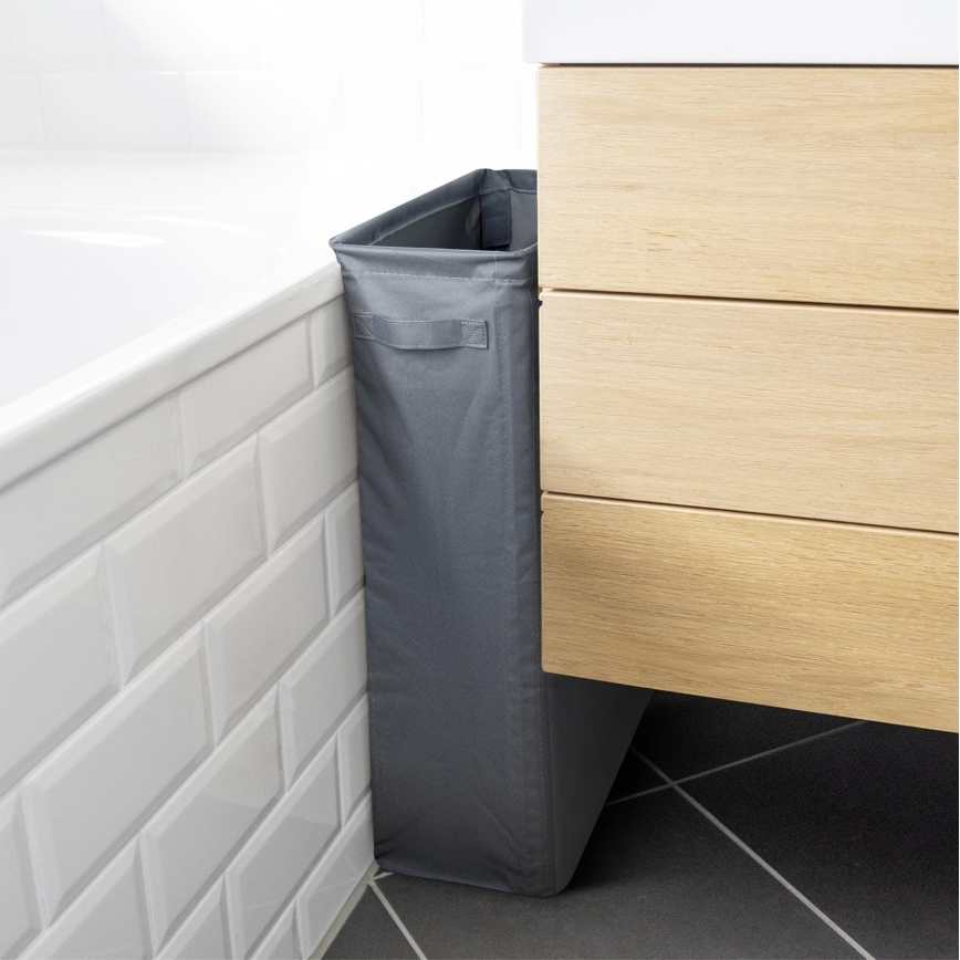 WENKO 71299800 - Cesto para roupa SLIM 20x60 cm antracite