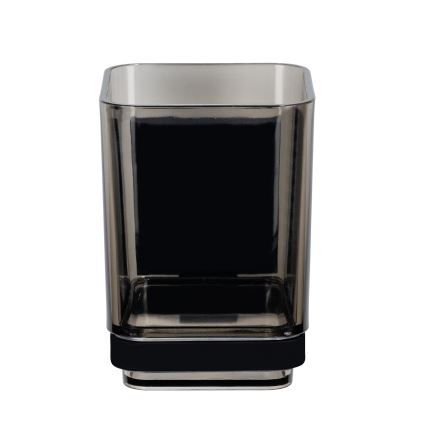 WENKO 71443800 - Copo VACUUM-LOC QUADRO ED 7,5x10 cm preto