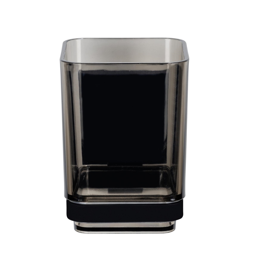 WENKO 71443800 - Copo VACUUM-LOC QUADRO ED 7,5x10 cm preto