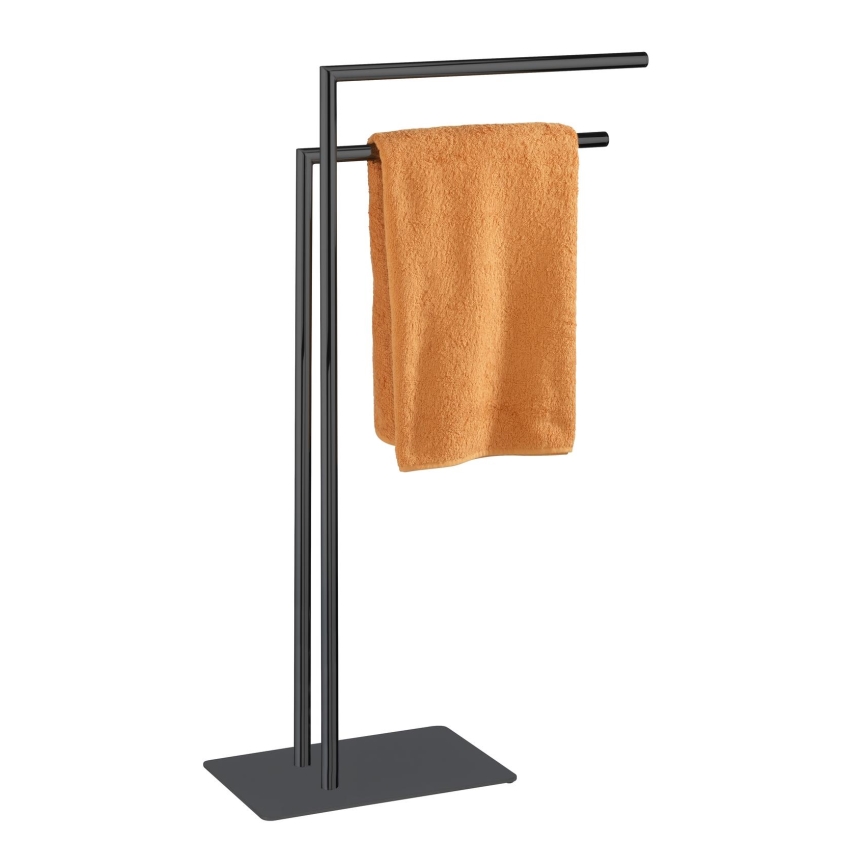 WENKO 71555800 - Toalheiro RECCO 48x80,5 cm preto