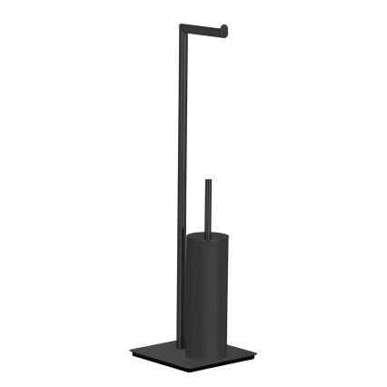 WENKO 71556800 - Conjunto para WC RECCO 20x71,5 cm, preto