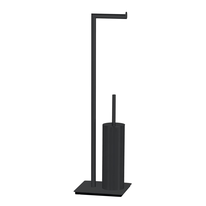 WENKO 71556800 - Conjunto para WC RECCO 20x71,5 cm, preto