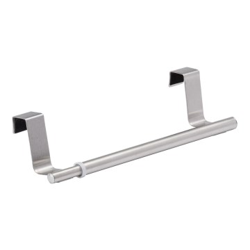 WENKO 79173100 - Suporte para toalhas TELESCOPE 7x6 cm aço inoxidável/prateado/preto