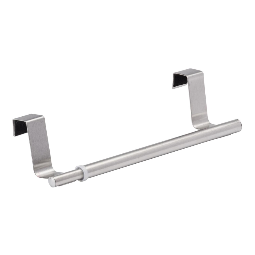 WENKO 79173100 - Suporte para toalhas TELESCOPE 7x6 cm aço inoxidável/prateado/preto