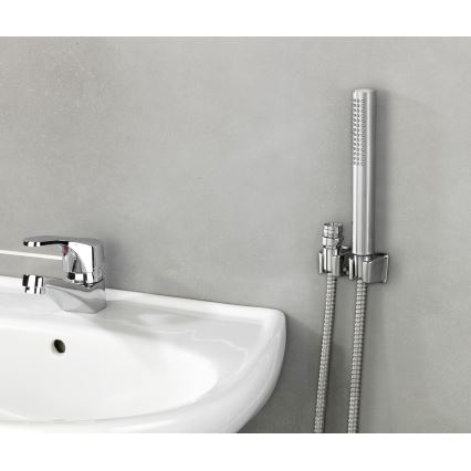 WENKO 81340100 - Duche DUO 170x2,7 cm cromado brilhante/prateado/cinzento