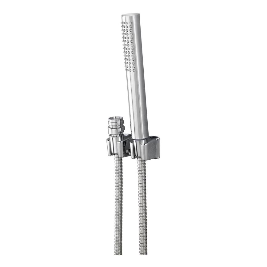 WENKO 81340100 - Duche DUO 170x2,7 cm cromado brilhante/prateado/cinzento