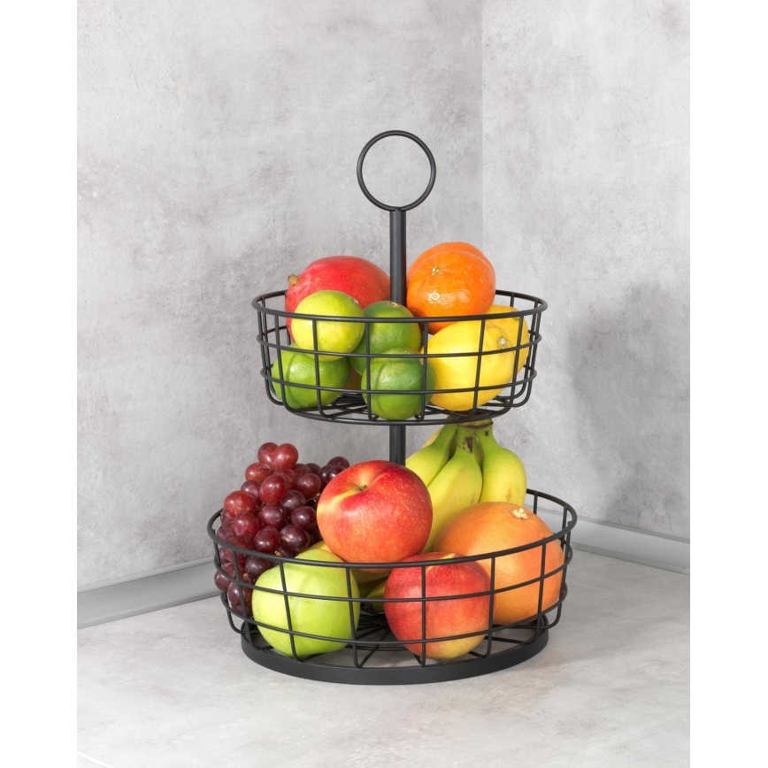WENKO 88740800 - Cesto LOFT 28x39 cm preto