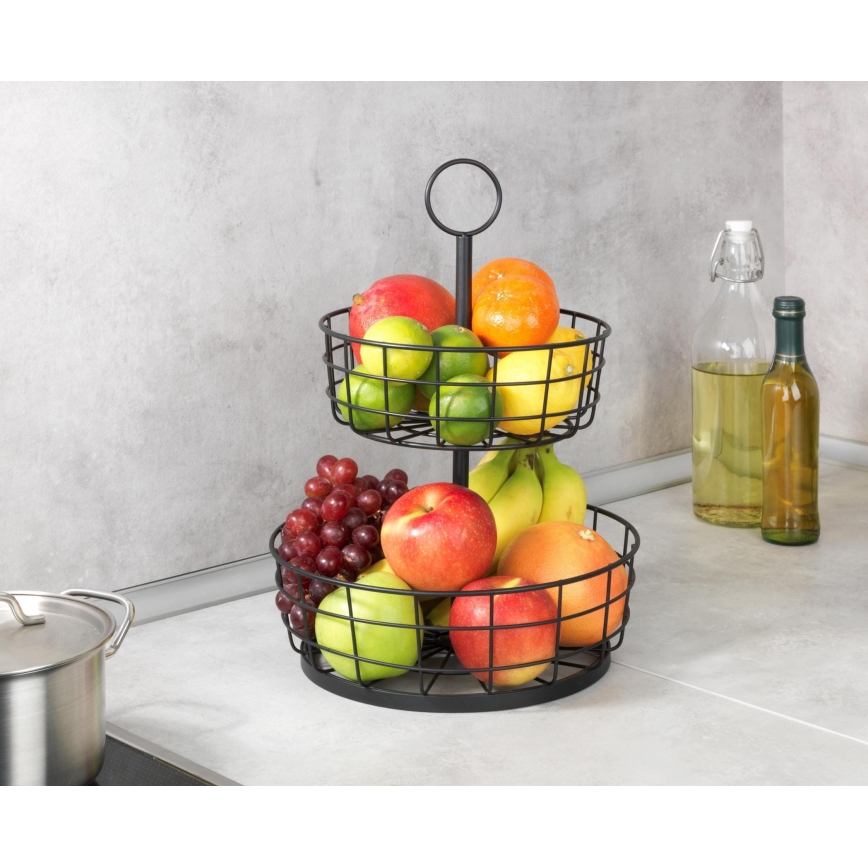 WENKO 88740800 - Cesto LOFT 28x39 cm preto