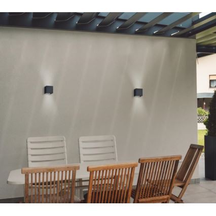 Westinghouse 61149 - Iluminação de parede exterior LED FREYA 2xLED/4,5W/230V IP44 preto