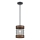 Westinghouse 61179 - Candeeiro suspenso LANGSTON 1xE27/60W/230V barnwood