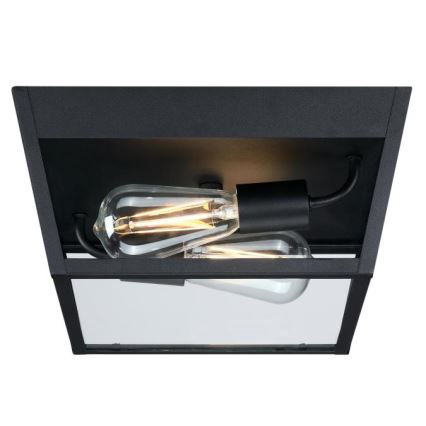 Westinghouse 61219 - Iluminação de teto exterior PETERSON 2xE27/40W/230V IP44