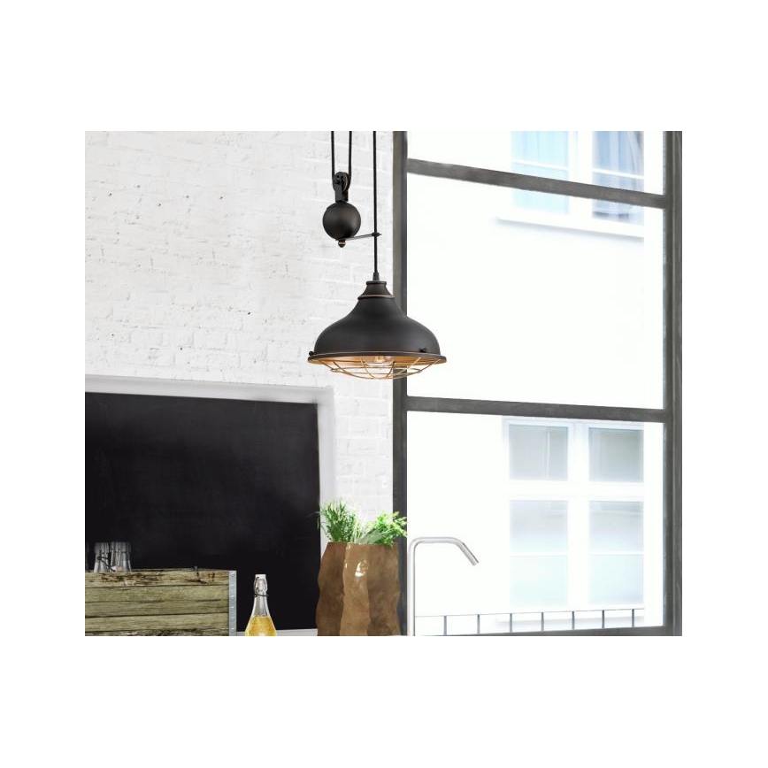 Westinghouse 61249 - Candeeiro suspenso CHAVES 1xE27/60W/230V