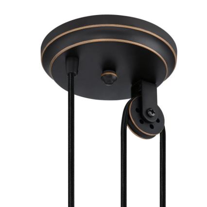 Westinghouse 61249 - Candeeiro suspenso CHAVES 1xE27/60W/230V