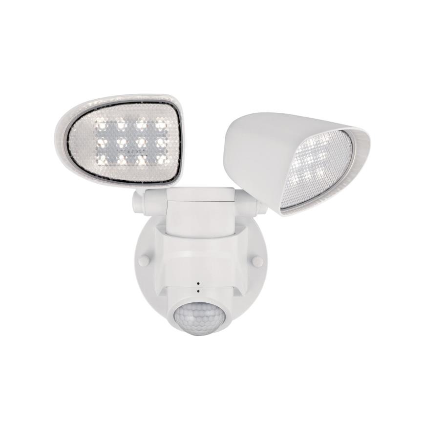 Westinghouse 63642 - Holofote exterior LED com sensor 2xLED/8,75W/230V IP44