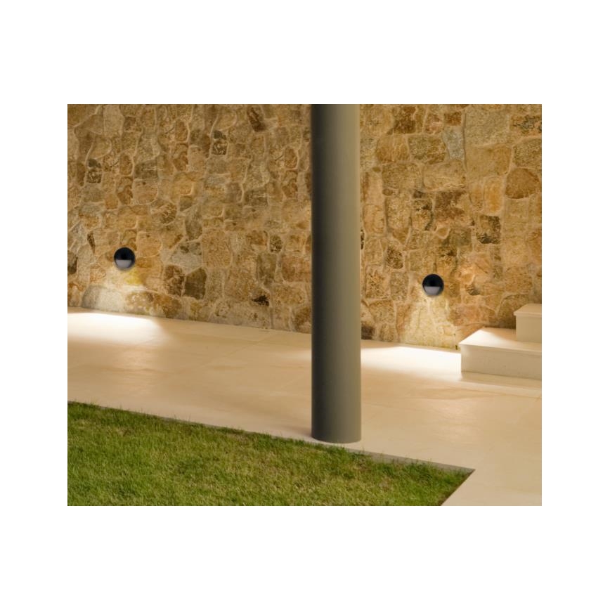 Westinghouse 65790 - Iluminação de parede exterior LED WINSLETT LED/10W/230V IP44