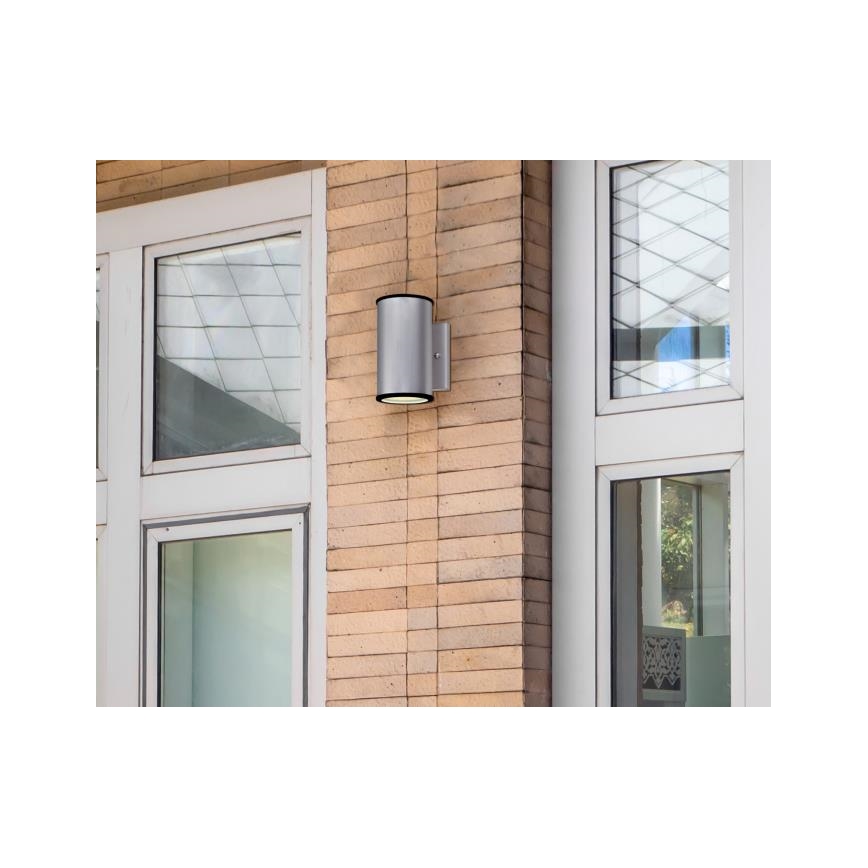 Westinghouse 65807 - Iluminação exterior LED com regulação MARIUS LED/8W/230V IP44