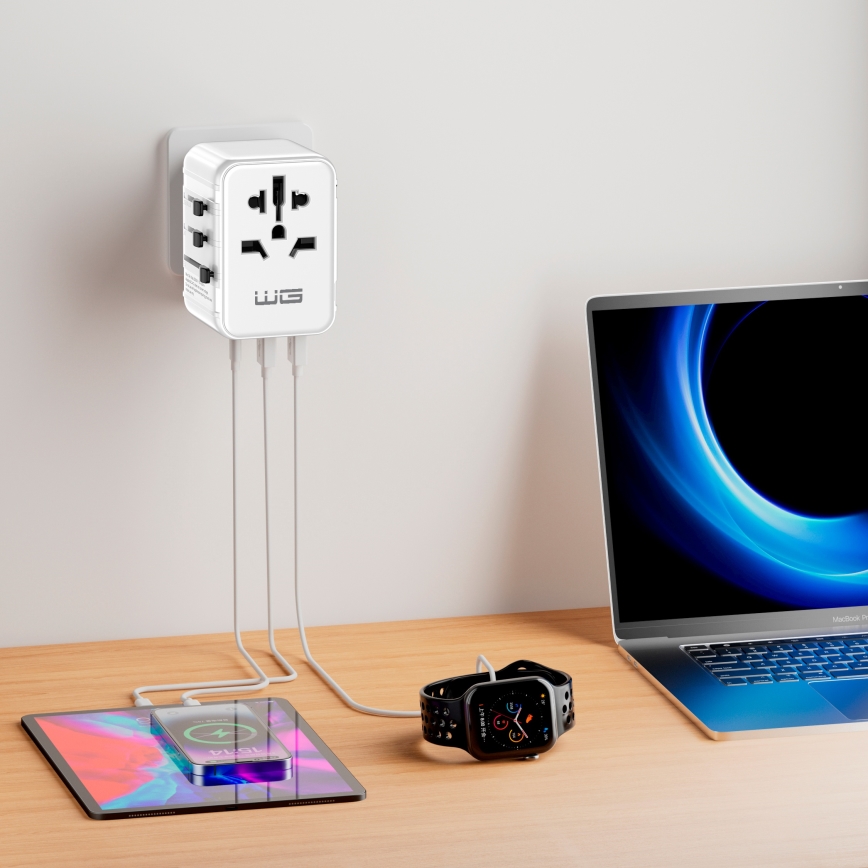 Winner Group - Adaptador de carregamento rápido para viagem Power Delivery 20W branco