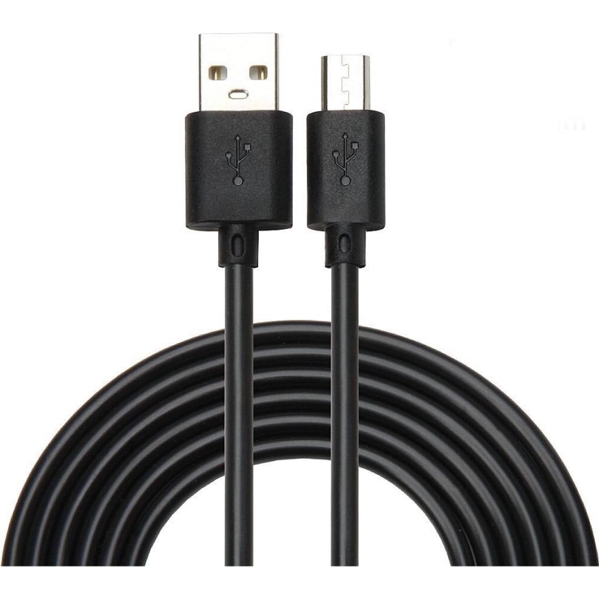 Winner Group - cabo USB alargado Micro USB / USB-A 1m preto