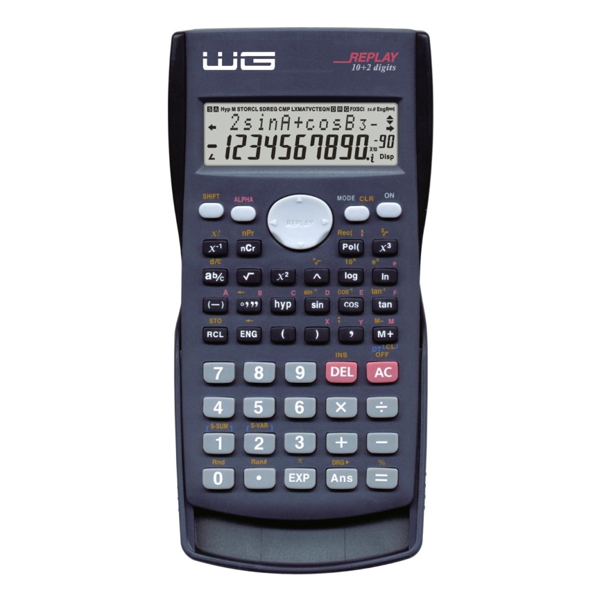 Winner Group - Calculadora científica MathMaster Pro 1xLR44 preto