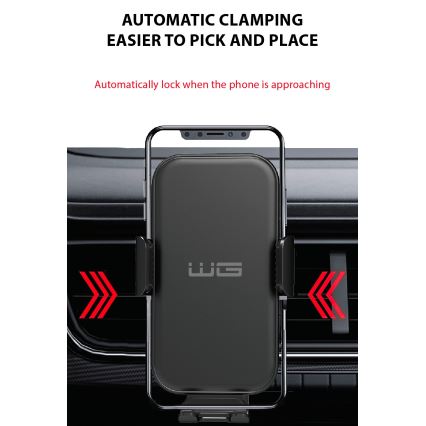 Winner Group - Carregador sem fios e suporte para carro 15W