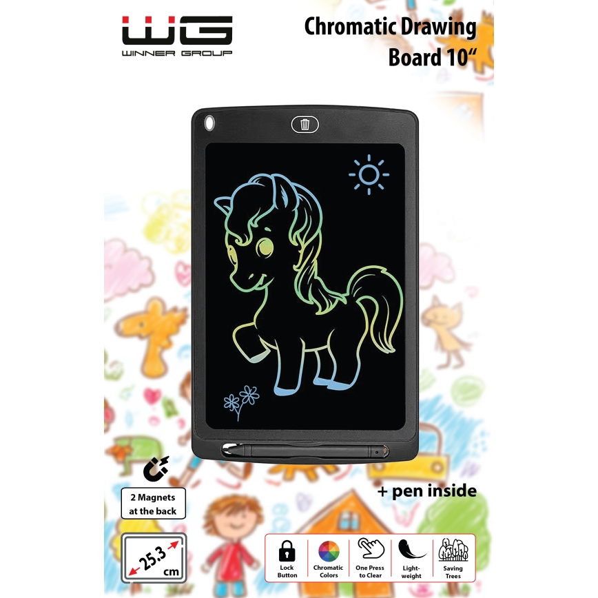 Winner Group - Mesa de desenho digital 10 1xCR2025 preto